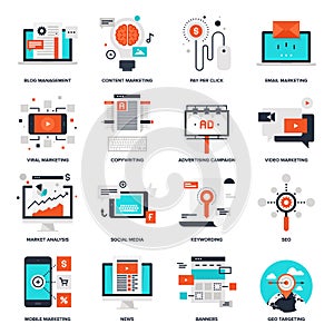 Digital Marketing Icons