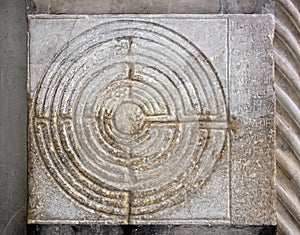 The digital maze of the Lucca cathedrals Tuscany Italy