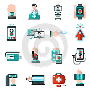 Digital Medicine Icons