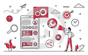 Digital message communication