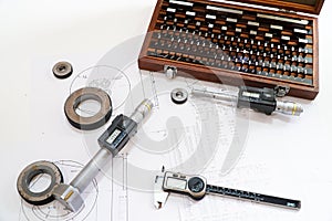 Digital micrometers and digital vernier calipers perform calibration on block grades,Gauge Blocks Precision Metric