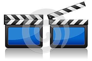 Digital Movie Clapboard photo