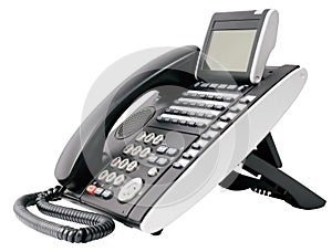 Digital multi-button telephone