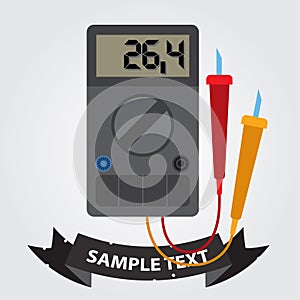 Digital multimeter icon