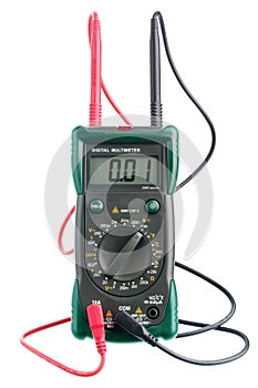 Digital multimeter with probes