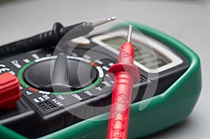 Digital multimetr close-up