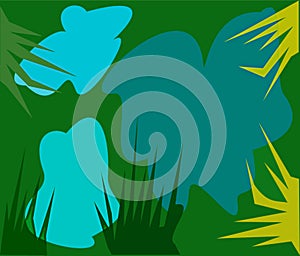 Digital Nature View Theme photo