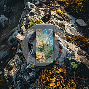 Digital Navigation on a Wilderness Trail