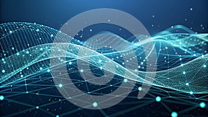 Digital Network & Big Data Abstract Background