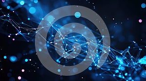 Digital network connecting nodes forming abstract data grid