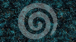 Digital Network Connection Lines Abstract Pattern