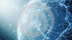 Digital Network, Globe and Interconnectedness