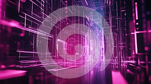 Digital network grid forming a virtual data tunnel