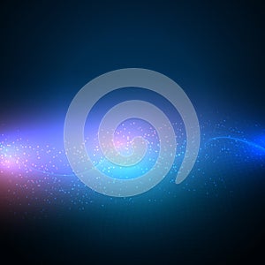 Digital network landscape background