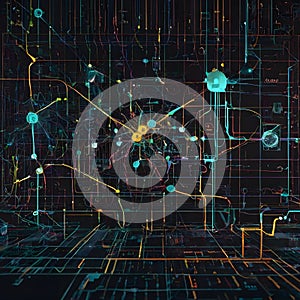 Digital Nexus: Convergence of Software Development. photo