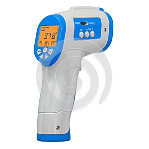 Digital Non-Contact Forehead Thermometer Laser, 3D rendering