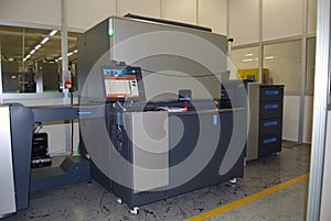 Digital offset printing - Four color press