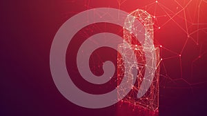 The Digital Padlock Network.AI generated image