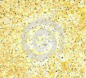 Digital Painting Abstract Granite Texture in Light Yellow Beige Color Background