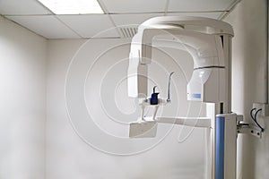 Digital panoramic x-ray dental machine with nobody