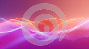 Digital particle wave forming abstract network data background