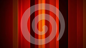 Digital perfectly loop of abstract orange vertical lines moving background