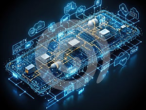 Smartphone Technology Concept