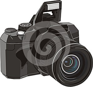 Digital photo camera