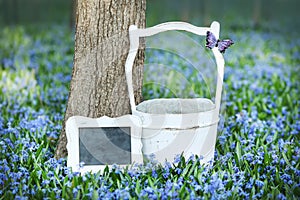 Digital Photography Background Of Outdoor Flower Field Newborn Baby Prop