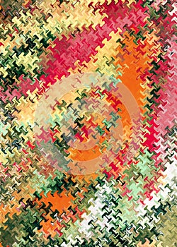 Digital pixel abstract pattern color background