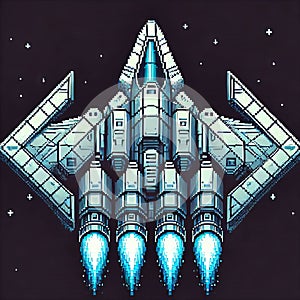 Digital Pixel Spacecraft