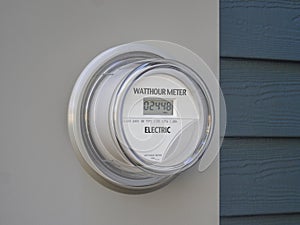 Digital power supply electric meter