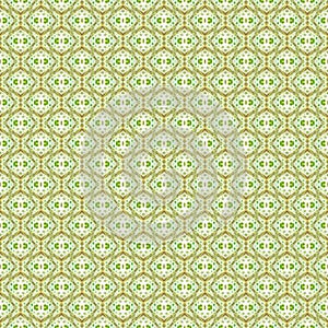 Digital Printable Scrapbook Paper 12 x 12 Inches , Green and white 12