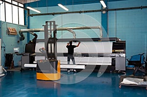 Digital printing - wide format press