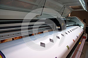 Digital printing - wide format printer photo