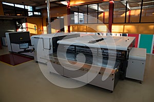 Digital printing - wide format printer photo
