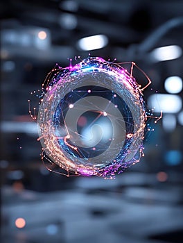 Digital Quantum Ring in Research Facility