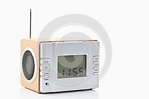 digital radio alarm clock