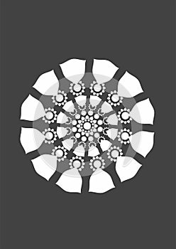 Digital Rangoli design