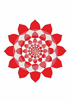 Digital rangoli design