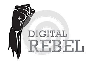 Digital rebel concept