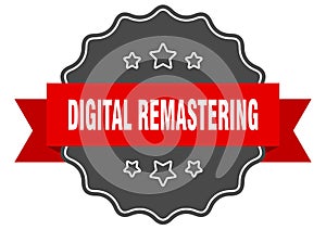 digital remastering label