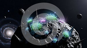 Alien Life on an Asteroid