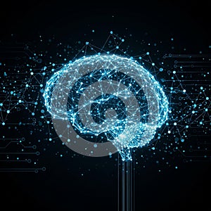 Small dots and lines extend outward adding depth and complexity