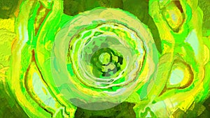 Digital Rendering Christmas Lights Background