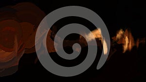 Digital Rendering Christmas Lights Background