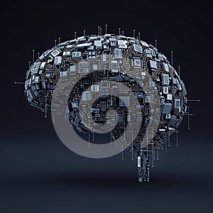 A digital rendering of a human