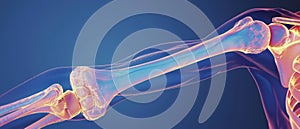 Digital Rendering of Human Upper Arm Bones