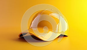 Digital Rendering Of A Yellow Cap photo