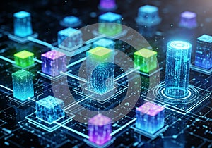 Digital representation of a blockchain network